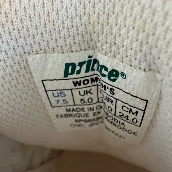 Prince T22 women’s tennis pickleball shoes Sz 7.5 - Picture 9 of 9